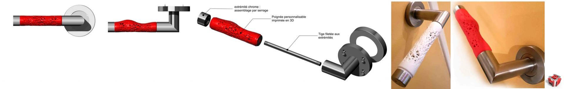 Hb3d sas modelisation 3d impression 3d poignee de porte structurelle 1